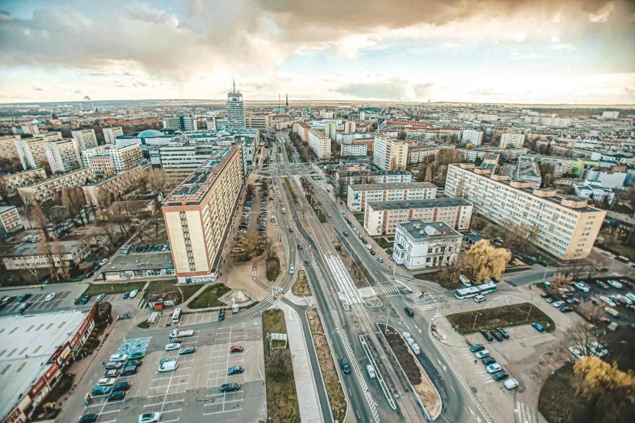 Wanna Na 20 Pietrze, City View, Hanza Tower Шчечин Екстериор снимка