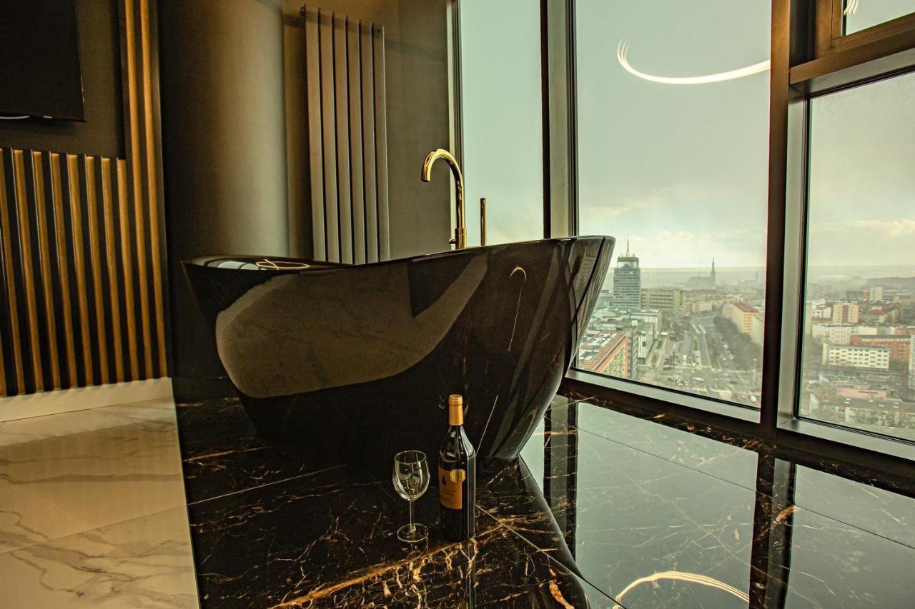 Wanna Na 20 Pietrze, City View, Hanza Tower Шчечин Екстериор снимка
